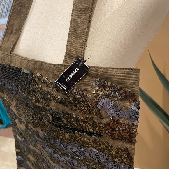 Express Sequin Tote - Picture 8 of 8